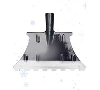 Pelle À Neige Pour Voiture Outil Hivernal Ergonomique 33 Centimètres | Pelle En Métal Robust Plage Extérieur Jardin Pelouse Parking Trottoir Camping