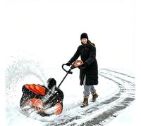 Pelle À Neige sans Fil 21 V avec 2 Batteries Et Chargeur Rapide, Souffleuse À Neige Électrique De 41 Cm À 3 Vitesses, Légère (5,6 Kg) pour Allée, Terrasse, Trottoir, Escaliers Et Maison.