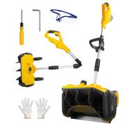 Pelle à neige sans fil pour batterie Dewalt 20 V, moteur 1200 W, souffleuse à neige 2000 tr/min avec plaque directionnelle, largeur 30,5 cm, profondeur de 17,8 cm et distance de projection de 6 m