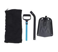 Pelle à Neige télescopique à tête Large Amovible en Alliage d'aluminium ABS Outil de Nettoyage réglable en métal Portable équipement d'urgence d'hiver équipement de dégagement