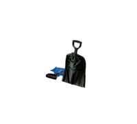 Pelle à neige télescopique SNO PRO - Bleue - 26,5cm large - Livré avec un sac de rangement en nylon