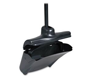 Pelle à ordures Rubbermaid avec couvercle auto-fermant / 2532-BLA, noire, en polypropylène (PP)