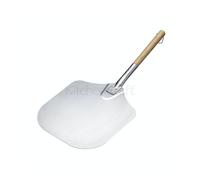 KitchenCraft Pelle à Pizza Traditionnelle, 63 x 30,5 cm, Beige/Gris métallisé