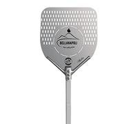 Pelle à pizza Carrée Aluminium alimentaire 33x33 cm manche 1.5m Bellanapoli Qualité Professionnelle