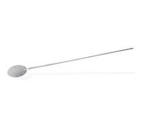 Pelle à pizza en Acier au nickel chrome L 1700 mm Ø 200 mm Was Germany Blanc G