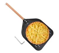 Pelle à pizza en métal Gadgets de cuisine en acier inoxydable perforés de