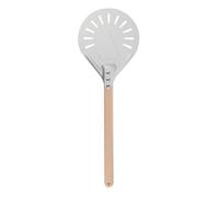 Pelle à Pizza en Métal Manche en Bois Détachable pour Four | Alliage D’aluminium, Prise Confortable, Résistante à Rouille, Facile à Nettoyer, pour Soulever Pizzas ou Plaques