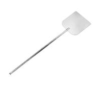 Louis Tellier - Pelle à Pizza Inox Carrée 30 x 30 cm - Pour Enfourner et Défourner Pizzas et Pains - Manche Long 96,5 cm