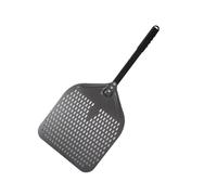Pelle a pizza Pelle à pizza 12 pouces/6 pouces, en aluminium, spatule professionnelle(12inch black)