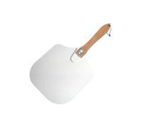 Pelle à pizza pliable en aluminium avec manche en bois et transfert amovible, grand outil de cuisson for gâteaux