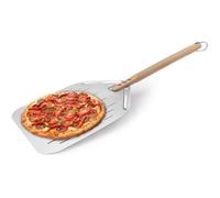 Pelle à Pizza Professionnelle Grande Taille 39x30.5cm - Manche Bois Long 42.5cm Ergonomique - Pour Pizzas et Tartes