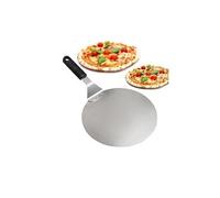 Pelle à pizza ronde en inox avec manche en anti-dérapant idéal pour les gâteaux, G