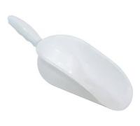 Pelle à poussière 110grs en plastique coloris blanc - Longueur 10 cm - marque VISIODIRECT