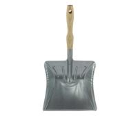 pelle à poussière et gravas - en acier - manche bois - 220 mm - agi robur 393227