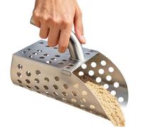 Pelle à sable en acier inoxydable - Outil à main - Tamis à coquillages