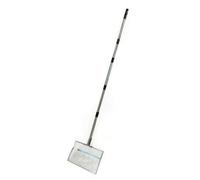 Pelle à Tamis Antidérapant Outil , Style to 13 , 30 × 20 Cm | Métallique, Pelle avec Manche Long, Grillagée, Accessoire Nettoyage, pour Ferme, Agriculteurs