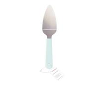 ScrapCooking Pelle à tarte crantée inox 5184 – manche plastique, vert d'eau