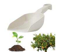 Pelle à terre - Pelle de jardin, truelle à main | Lame carrée en plastique épaisse, grande capacité, design robuste, prise en main confortable, outil de creusement des en pot, légumes, jardin