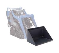 Pelle à terre Scheppach pour chargeuses compactes - Largeur : 735 mm | Capacité : 130 litres / 0,13 m³