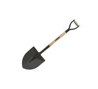 Pelle à tête ronde acier trempé Manche en Bois Poignée ergonomique VITO
