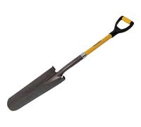 Pelle à Trous pour drains et poteaux Roughneck - Lame affûtée en Acier au Carbone, Manche en Fibre de Verre pour Drainage, clôtures, réseaux et travaux de terrassement - 1070 mm (42")