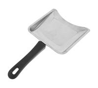 Pelle à Viande Rôtissoire Inox 33x17,8x2,5cm pour Kebab courbé | Poignée Antidérapante Résistante à Chaleur, Structure Renforcée, Rebords Arrondis, Usage Professionnel au Restaurant