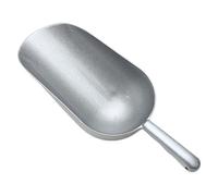 Pelle Alimentaire en Alliage de Zinc Argentée Cuisine 27, 2x9, 7x5, 6 Cm