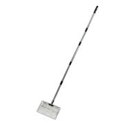 Pelle avec Manche Long Ergonomique Outil , Style to 12 , 25 × 17 Cm | Métallique, Grillagée, Pelle à Tamis, pour Poulailler, Éleveurs, Agriculteurs
