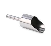 Pelle avec Poignée Tubulaire Alimentaire, Petit | Conception Soudée, Pelle à Grains, Polyvalente, pour Cuisine, grande surface, Épicerie, Épiciers
