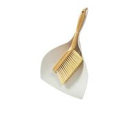 Pelle Balayette Mini brosse, petit balai, espace de sol, canapé, nettoyage bureau, ensemble combiné pelle à poussière(9901 White)