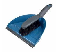 Pelle & Balayette Rebord Bleu Paon & Anthracite