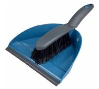 Pelle & Balayette Rebord Bleu Paon & Anthracite
