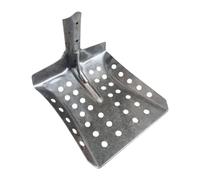 Pelle creuse de vidange en métal avec trous perforés pour une élimination efficace des boues d ' épuration et un nettoyage des débris Pelle de drainage de jardin