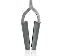 Pelle croisée 2 manches pour trous de poteaux Acier trempé Manche Bois 121.5 cm VITO