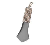 Pelle de camping compacte et légère pour survie en plein air | Raquette en alliage de titane pour randonnée et déjections Accessoire de survie pour hommes, femmes, enfants