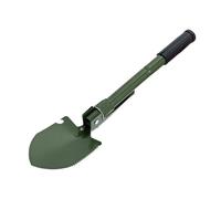 Pelle De Camping, Pelle Pliante, Mini Pelle De Survie Militaire Portable Avec Pioche/Houe/Scie/Ouvre-Porte/Boussole, Outil Multifonctionnel Pour Le Camping Et La Pêche