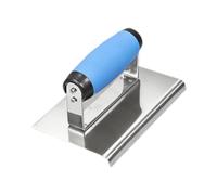 Pelle De Coins en Acier Inoxydable pour Les Finitions De,R8mm | bord de lame rond, façonne les colonnes facilement, poignée en PP pour une prise en main, applique les enduits peints et les