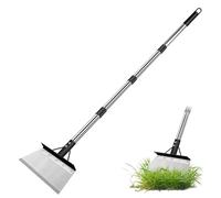 Pelle de jardin avec manche 165 cm, coupe-bordure de pelouse multifonction 23 cm, pelle de jardin, grattoir de nettoyage de jardin, outils de jardin, mauvaises herbes, outil de jardin pour pelles à