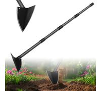 Pelle de jardin de 152 cm, triangulaire, avec manche réglable et lame tranchante
