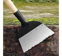 Pelle de jardin en acier au carbone pour le nettoyage extérieur, 21 x 265 cm