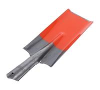 Pelle de Jardin en Fer pour Extérieur, Outil de Travail du Sol Robuste | Surface Lisse sans Bavures, Gain d'Énergie et Efficacité Accrue, Couleur Orange Vif