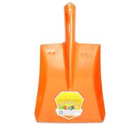 Pelle de Jardin en Fer Solide, Outil de Jardinage Pratique pour Extérieur | Bords Polis sans Bavures, Résiste à L'usure la Rouille, pour Terre et Déchets, Usage Jardin