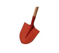 Pelle de jardin ESSENTIEL ronde à col de cygne 27cm manche bois pomme brut poncé 1000mm - MERMIER - 985112 Orange G
