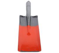 Pelle de Jardin Orange en Fer, Surface Lisse sans Bavure | Travaux Extérieurs, Usage Jardinage, Conception 1 Pièce, Outil Pratique pour Entretien du Sol