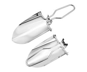 Pelle de jardin - Pelle pliante en acier inoxydable - Outil de jardin - Pelle à main pour le jardinage - Pour les travaux de plantation, le rempotage du sol, le , le traitement du sol