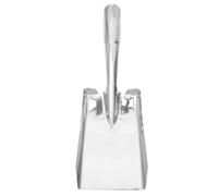 Pelle de Jardin Portable en Acier Inoxydable, Petite, Argenté | Semis et Fleurs, Outil Multifonction pour Désherbage et Ameublir le Sol, Manche Aléatoire Style Aléatoire