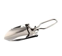 Pelle de Jardin pour Jardinage en Acier Inoxydable Mini Argenté Pliante | Outil Portable pour Semis et Sable, Usage Balcon ou Camping, Design Imprimé, Léger et Facile à Nettoyer