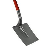 Pelle de jardin PRO TERRASSIER carrée à col de cygne 25cm en acier trempé emmanchée bois pomme 110cm - MERMIER - 554125 Bois G