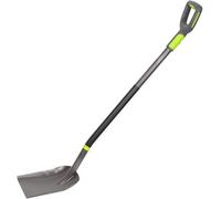 Pelle de jardin Unyqoos® de 127 cm – pelle robuste et ergonomique avec poignée en forme de D, lame en acier trempé par induction et manche en acier athermique antidérapant, idéale pour le jardin et le