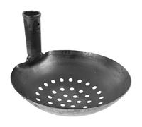 Pelle de nettoyage de boues de jardin en métal - Pelle de nettoyage de boues de fer, louche de tamisage de boue robuste, outil de retrait des débris de drainage extérieur, pelle robuste pour la